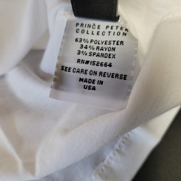 Prince Peter Sport White And Black Running Late Is My Cardio T-Shirt - Picture 5 of 8